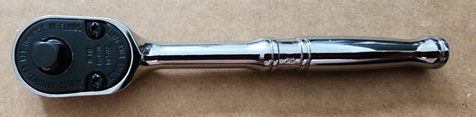 Snap On 1/4″ Drive Dual 80® Technology Standard Handle Ratchet 4-7/16″ Long T72