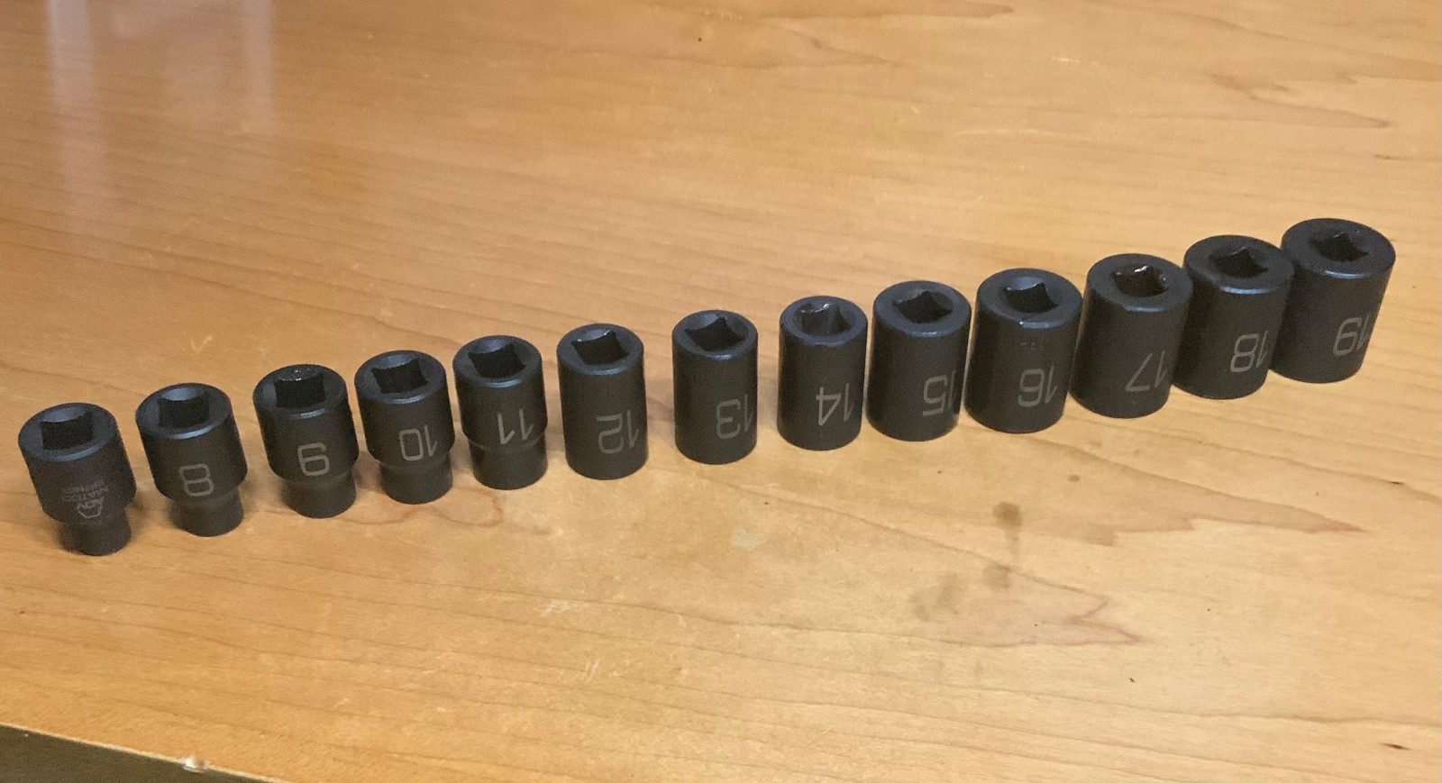 matco tool impact socket set 3/8
