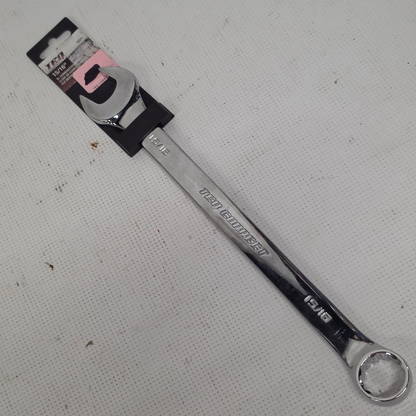 TEQ Correct 15/16″ SAE XL Combination Wrench Open 12-pt Drive TQ371