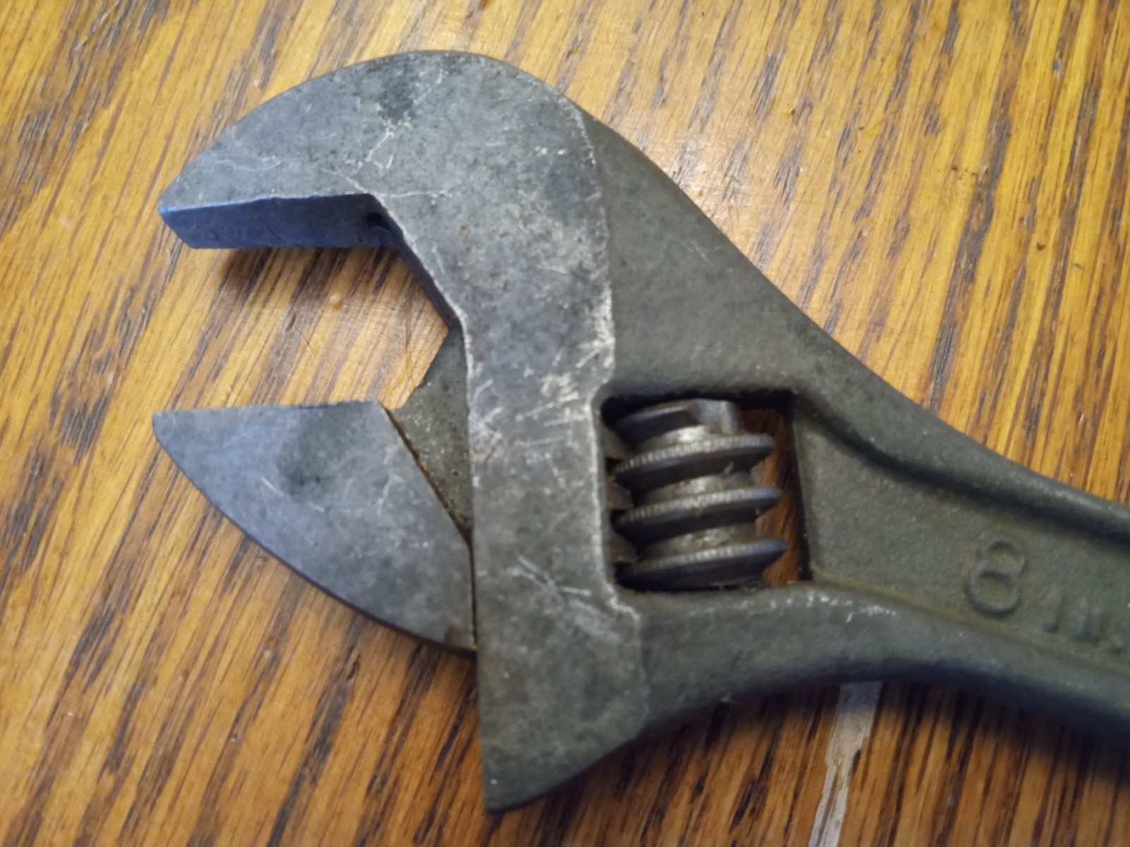 Vintage Crescent 12″ AT112 Adjustable Wrench. Black Oxide Finish. Jamestown, NY