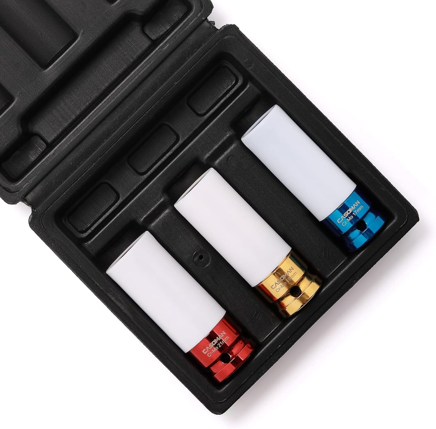 Oil Rubbed Finish 1/2-Inch Drive Impact Sockets for Safe Wheel Maintenance
