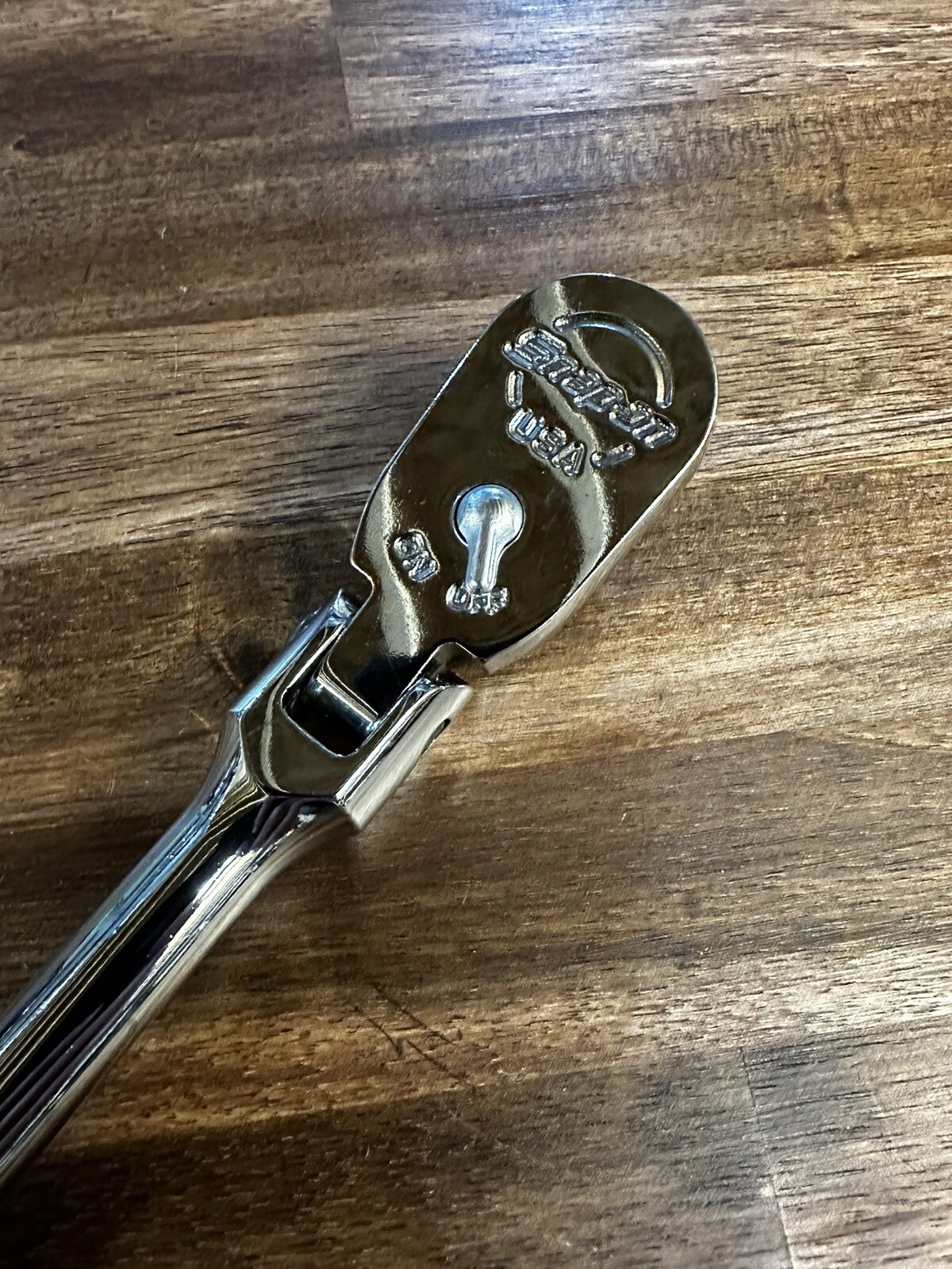 *NEW* Snap On FHLF80A 3/8″ Flex Head Dark Titanium Soft Grip Ratchet SO SICK