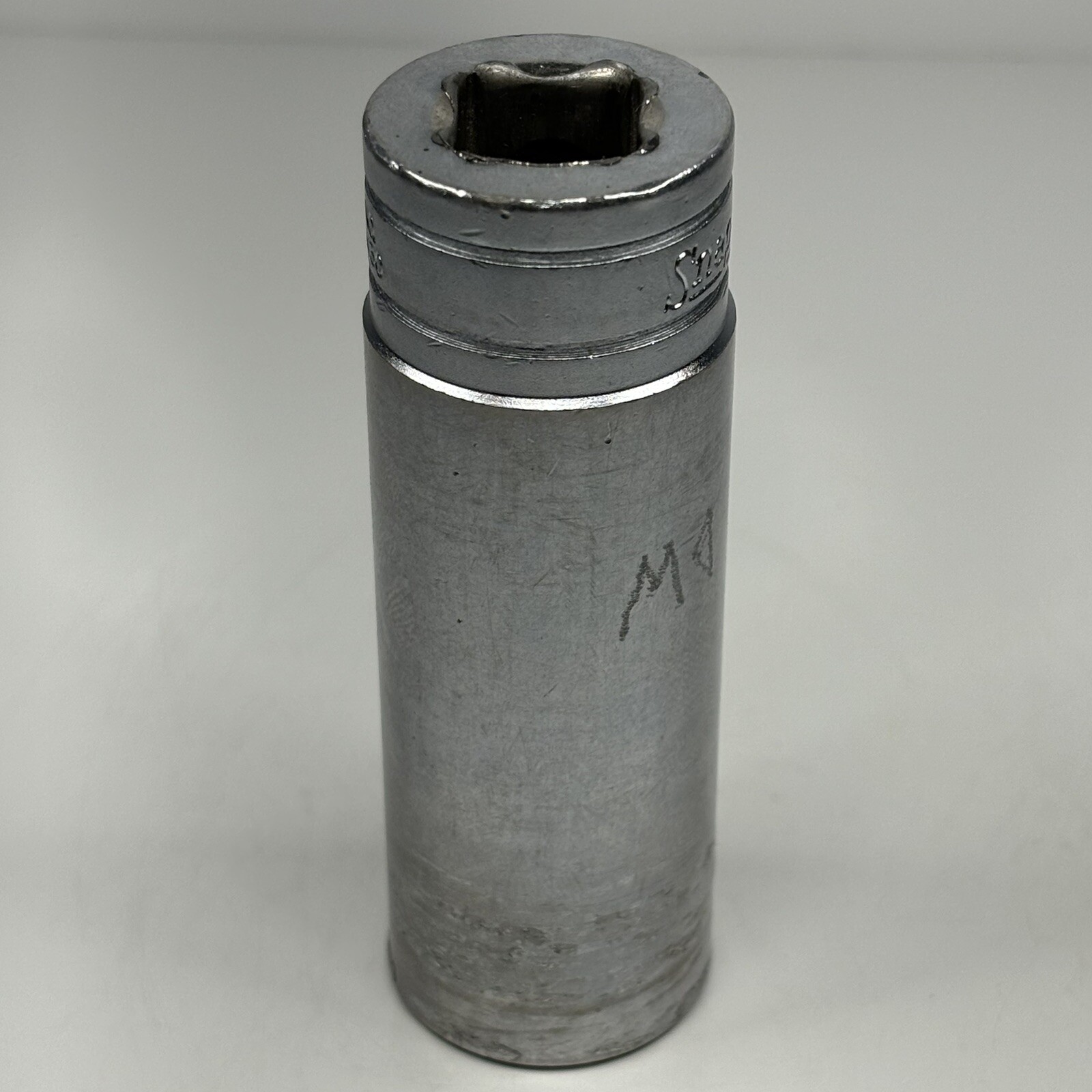 Snap On Tools S261 1/2 Dr 12Pt SAE 13/16 Flank Dr Chrome Deep Socket USA VTG
