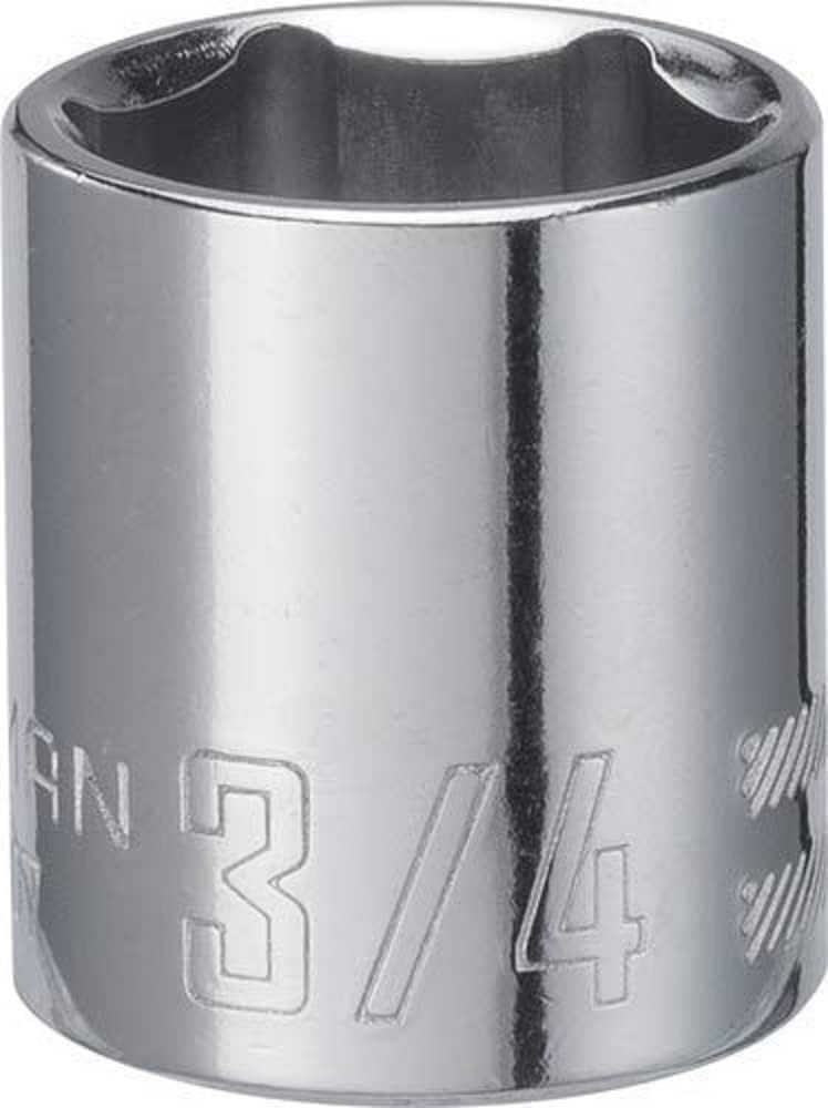 CRAFTSMAN 3/8-inch Drive Standard 1/2-inch 6-Point Shallow Socket CMMT43003