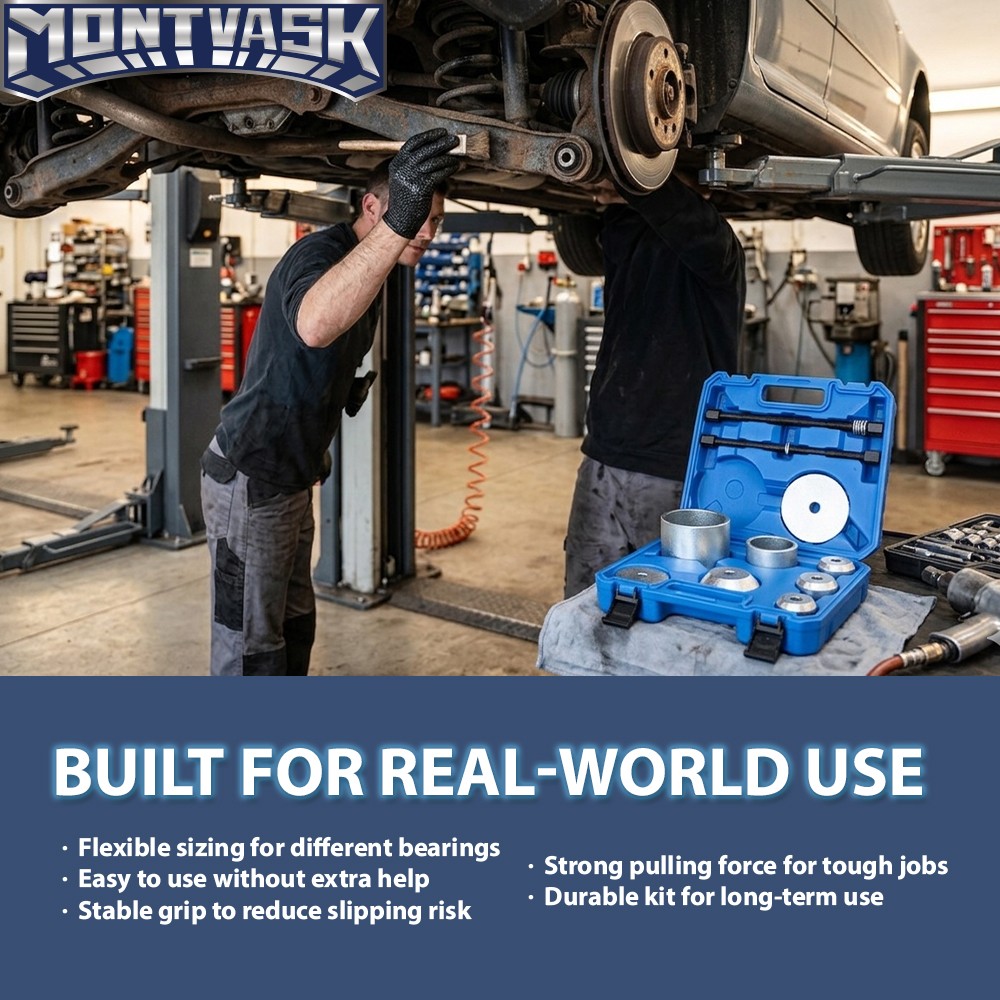Bushing Press Kit Bushing Puller Tool Fit For Volkswagen Audi Durable