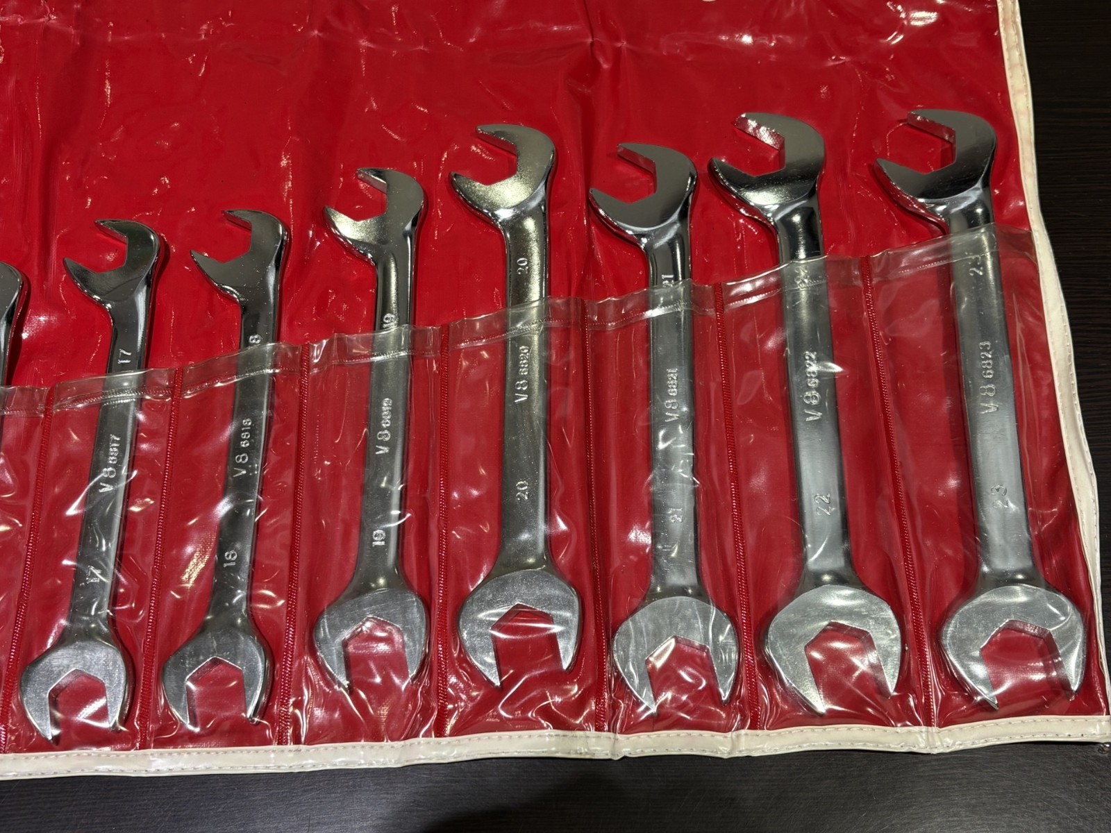 V8 Tools 16PC Angle Head Wrench Set Metric #816 8MM-23MM
