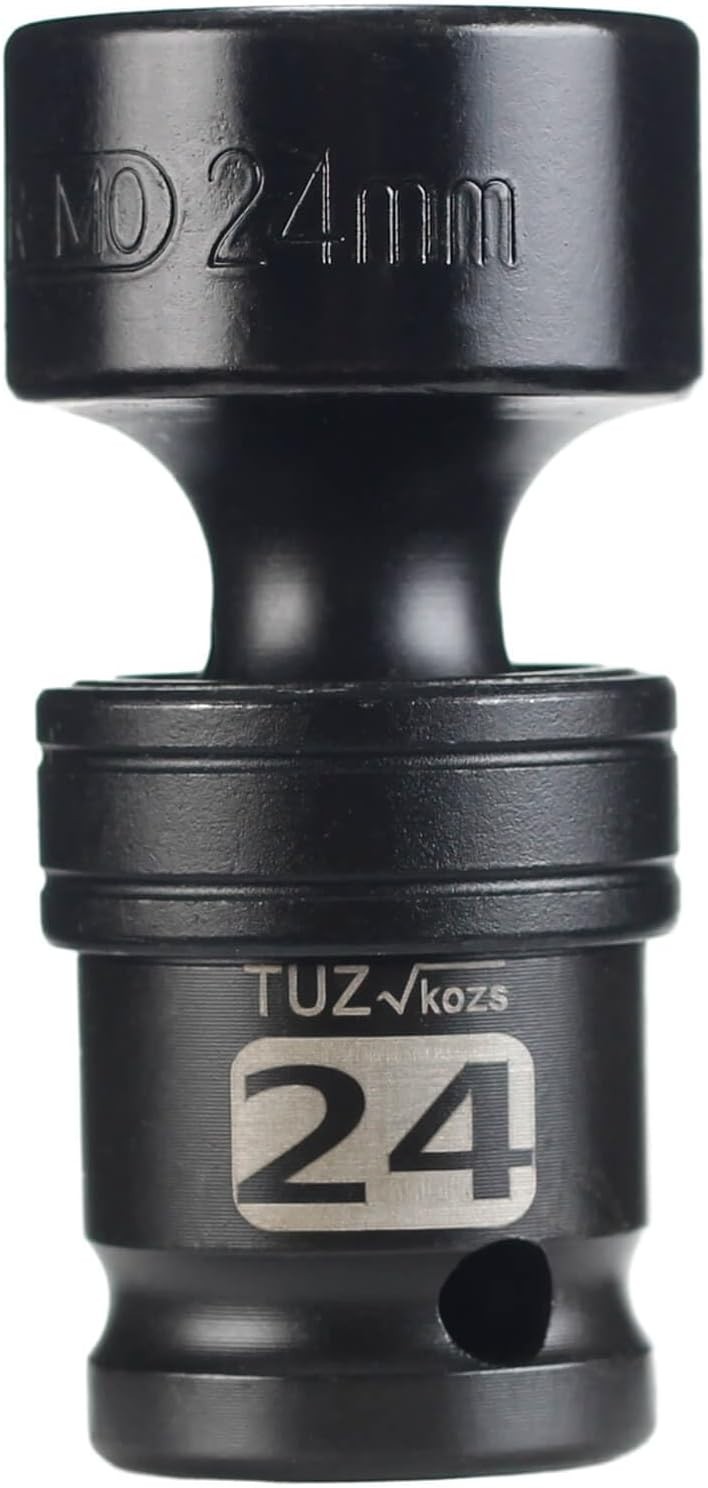 1/2″ Drive Swivel Socket 24mm Universal Joint Chrome Molybdenum Steel