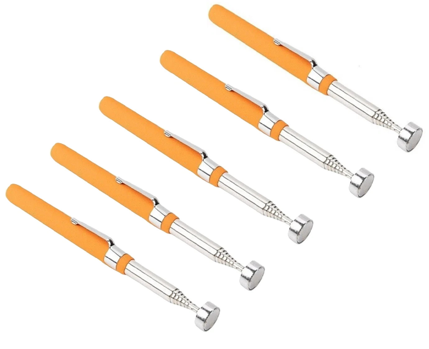 Telescoping Magnetic Pickup Tool 8LB Extendable 6.5″–2″ (Pack of 5)