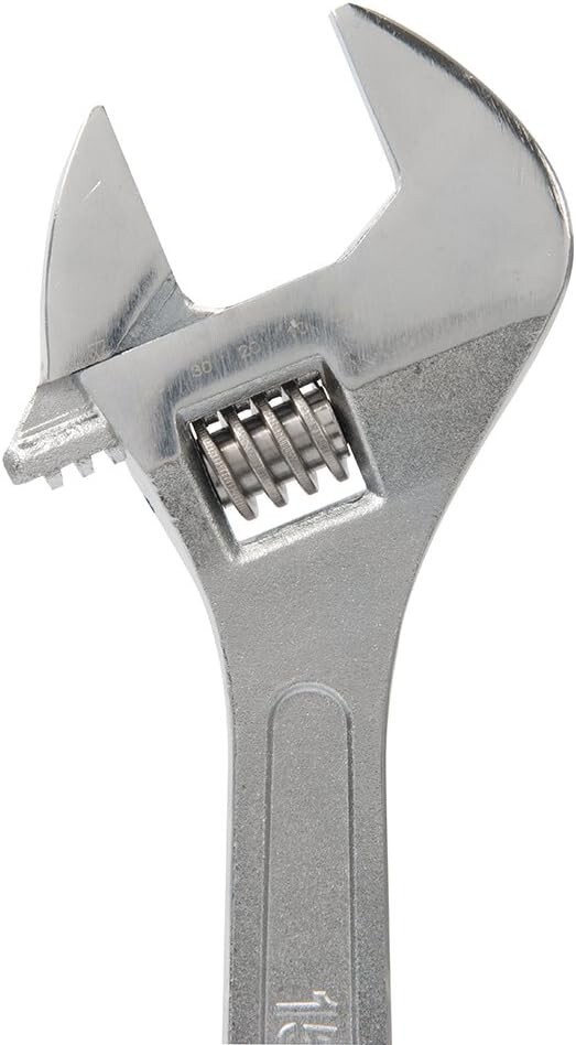 Silverline Jaw Wrench Spanner Length 375mm-Jaw 41mm Adjustable Mechanical WR50