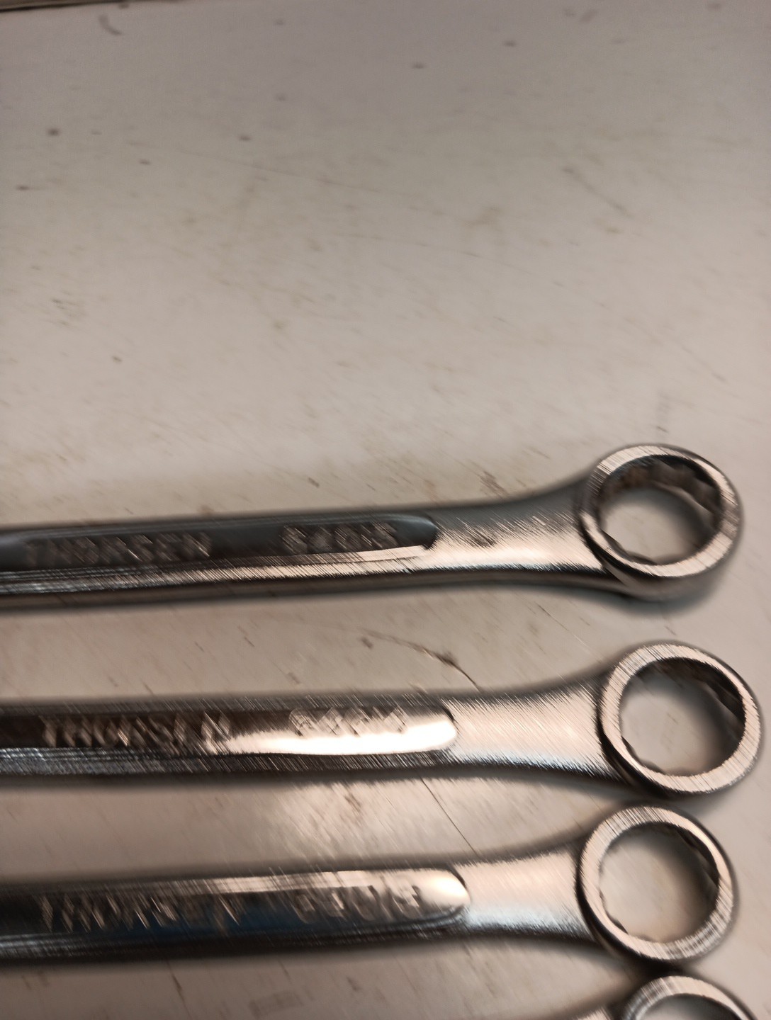 Thorsen Tools 6 Piece Metric Combination Wrench Set 12 Point 10,11,12,13,14 15 M