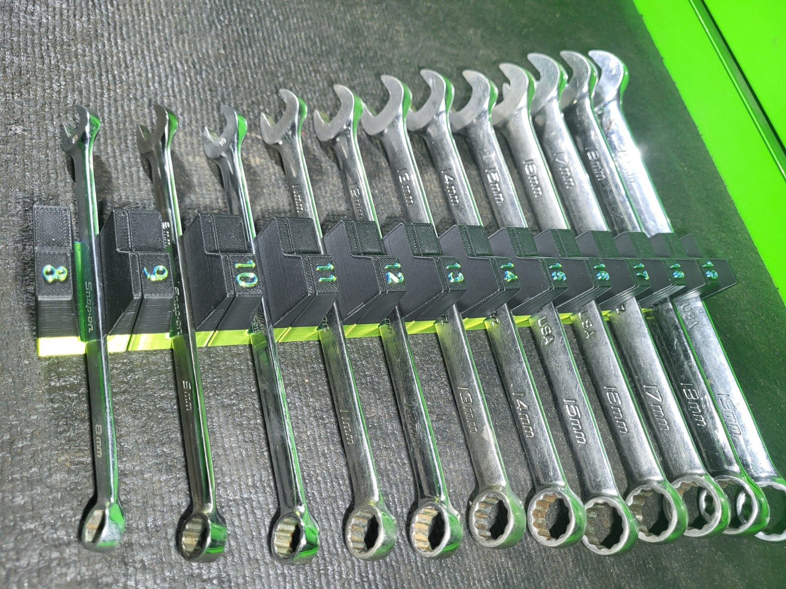 Adjustable Interlocking Wrench Organizers 8-19mm