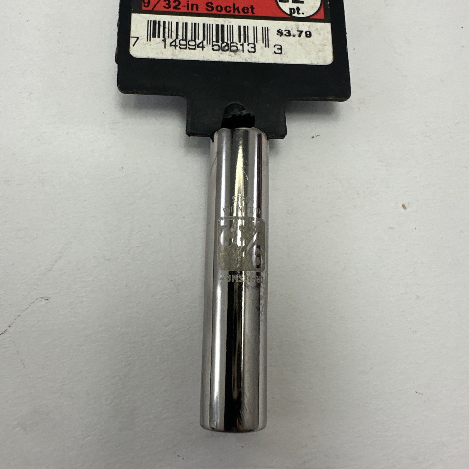 Craftsman 9/32” Easy Read Deep 12 Point Socket 1/4″ Drive New NOS