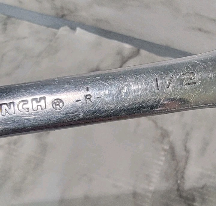 Gearwrench Ratcheting SAE 1/2 Wrench 12 point 7 inches Long