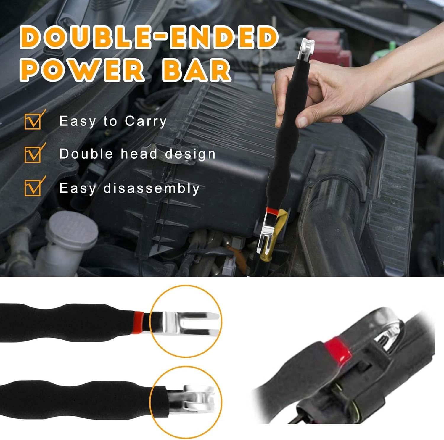 Multi-Functional Car Clip Pliers Set: High-Carbon Steel – 4 Tools Included