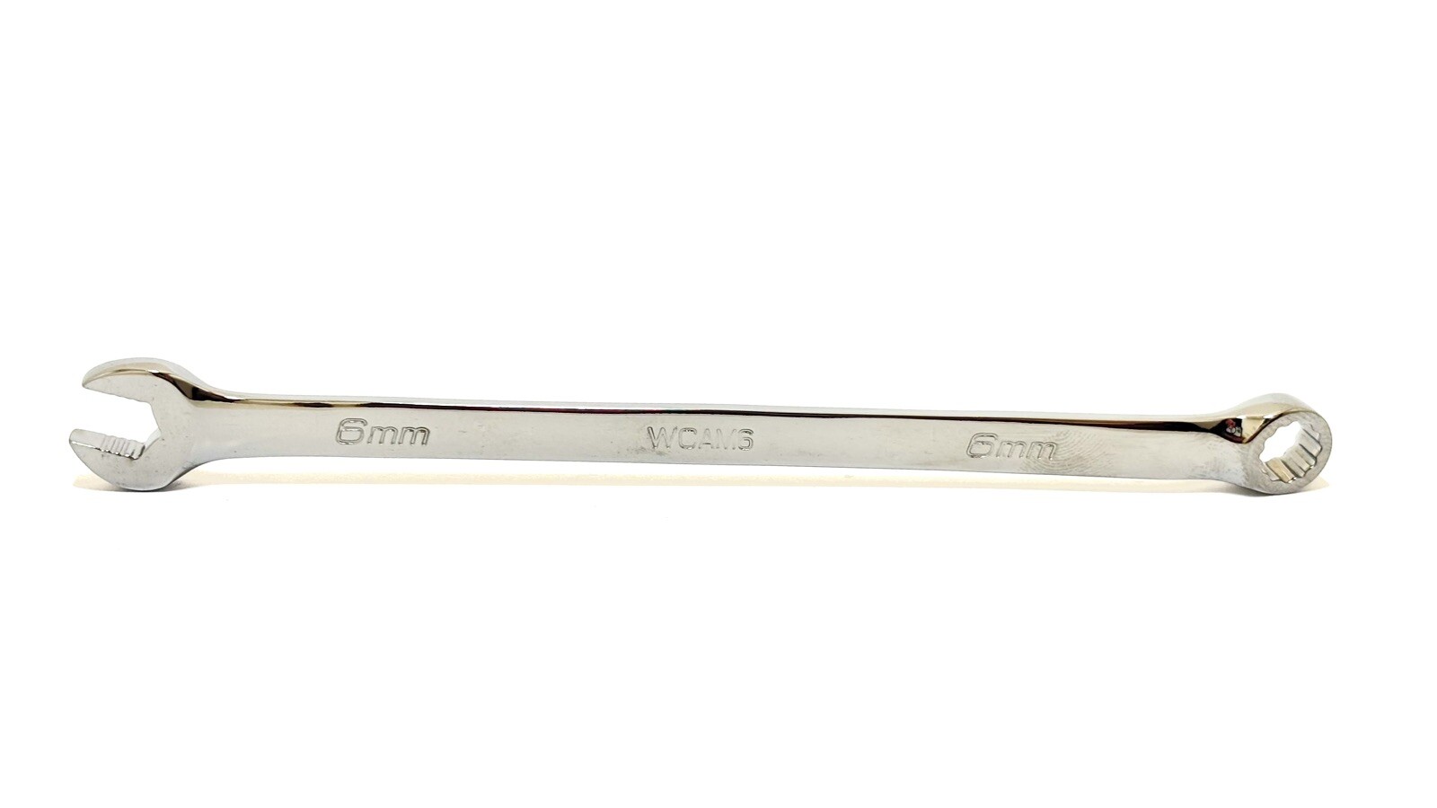 NEW ICON 6MM COMBINATION WRENCH ANTI SLIP 12 POINT METRIC POLISHED WCAM6