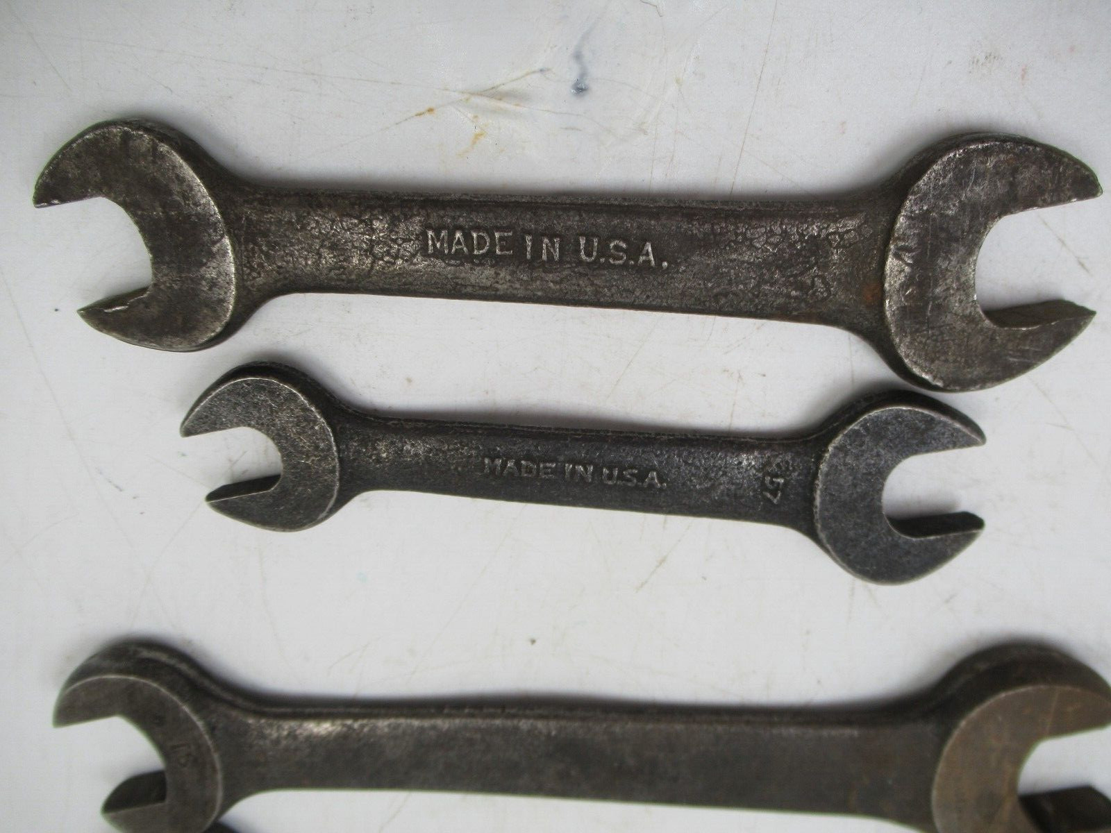 5 Double Open End Wrenches Vintage Drop Forge Select Steel Fairmount Cleveland