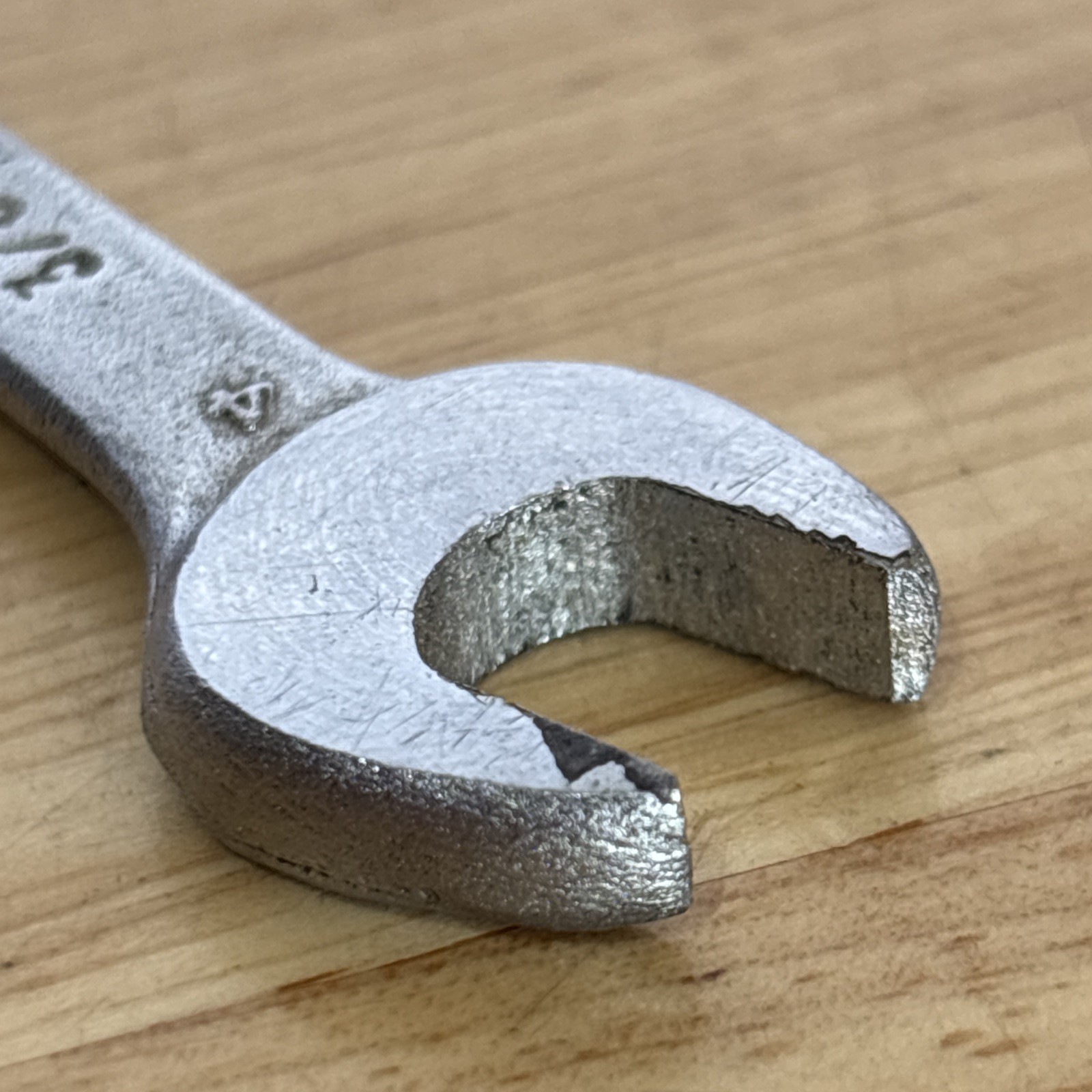Vlchek 3/8″ x 5/16″ Double Open End Wrench W1012 Vtg USA
