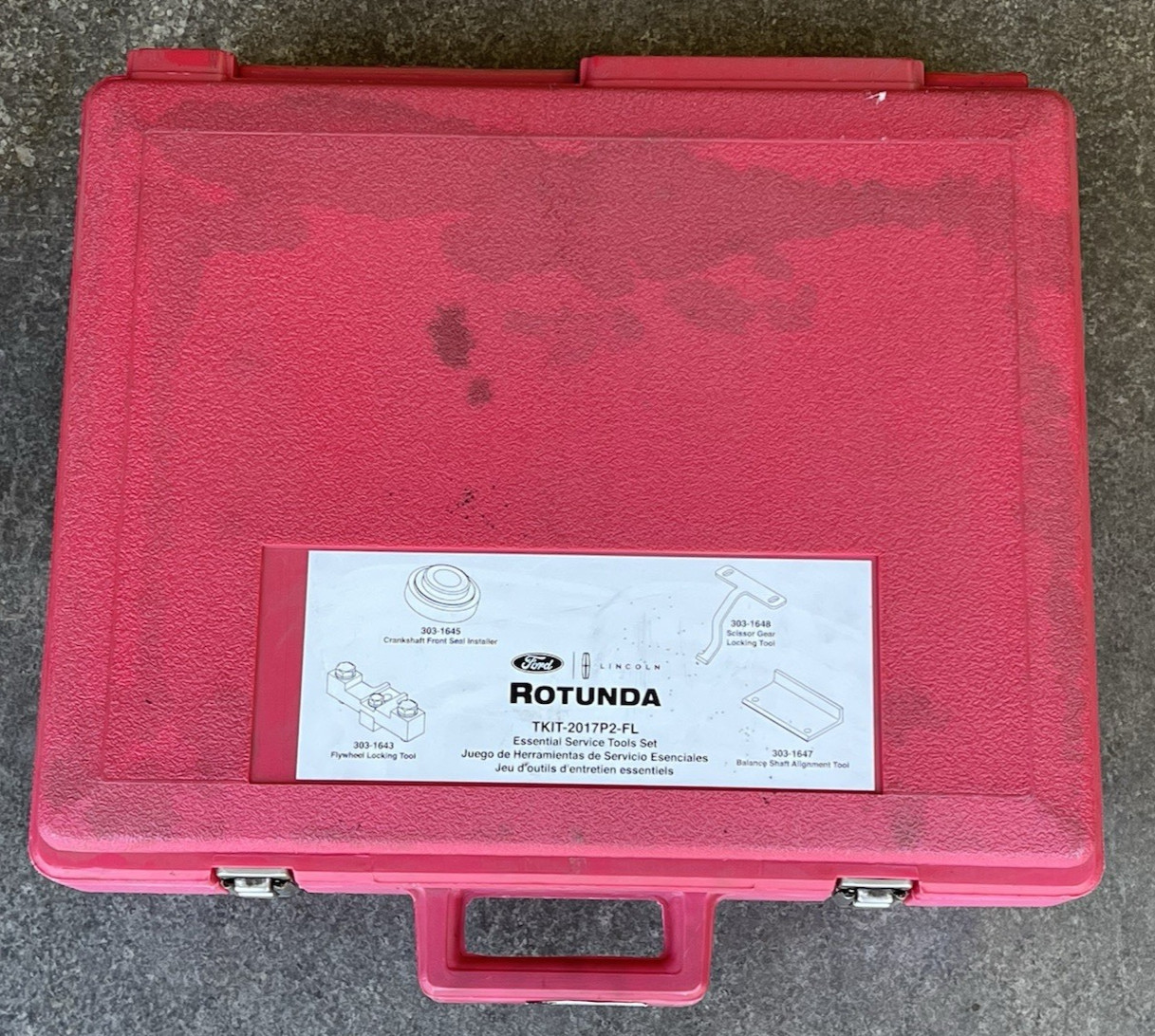 Rotunda Ford TKIT-2017P2-FL Essential Special Dealer Service Tool Kit Complete