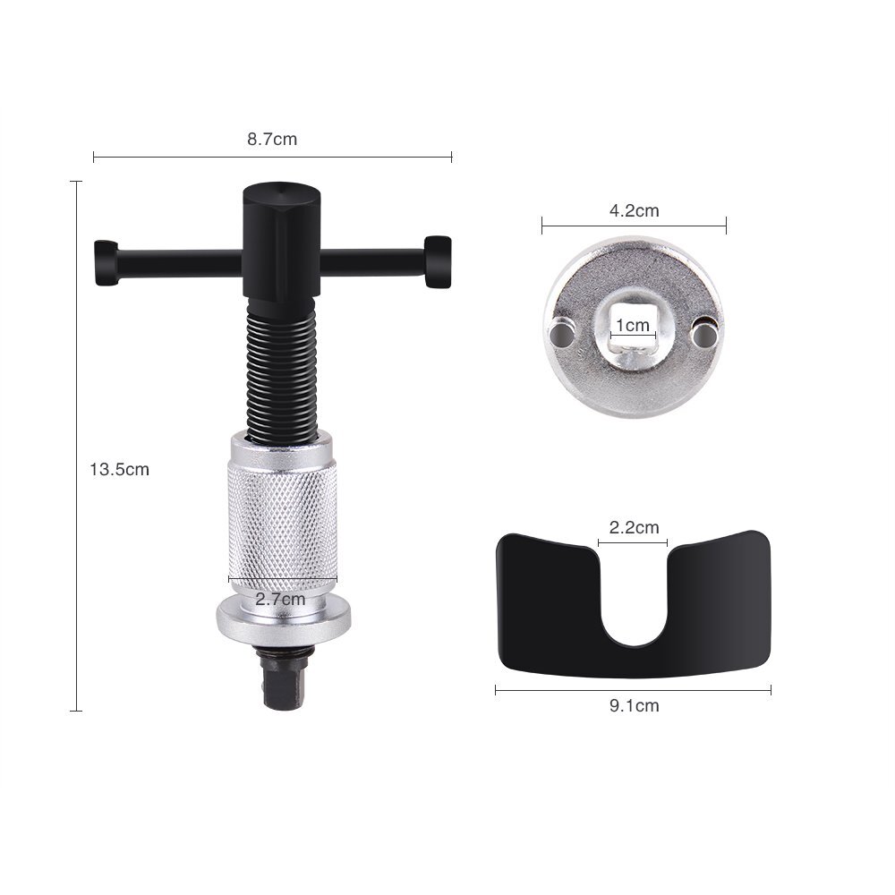 Car Disc Brake Piston Spreader Separator Calliper Pad Calliper Rewind Wheel Kit