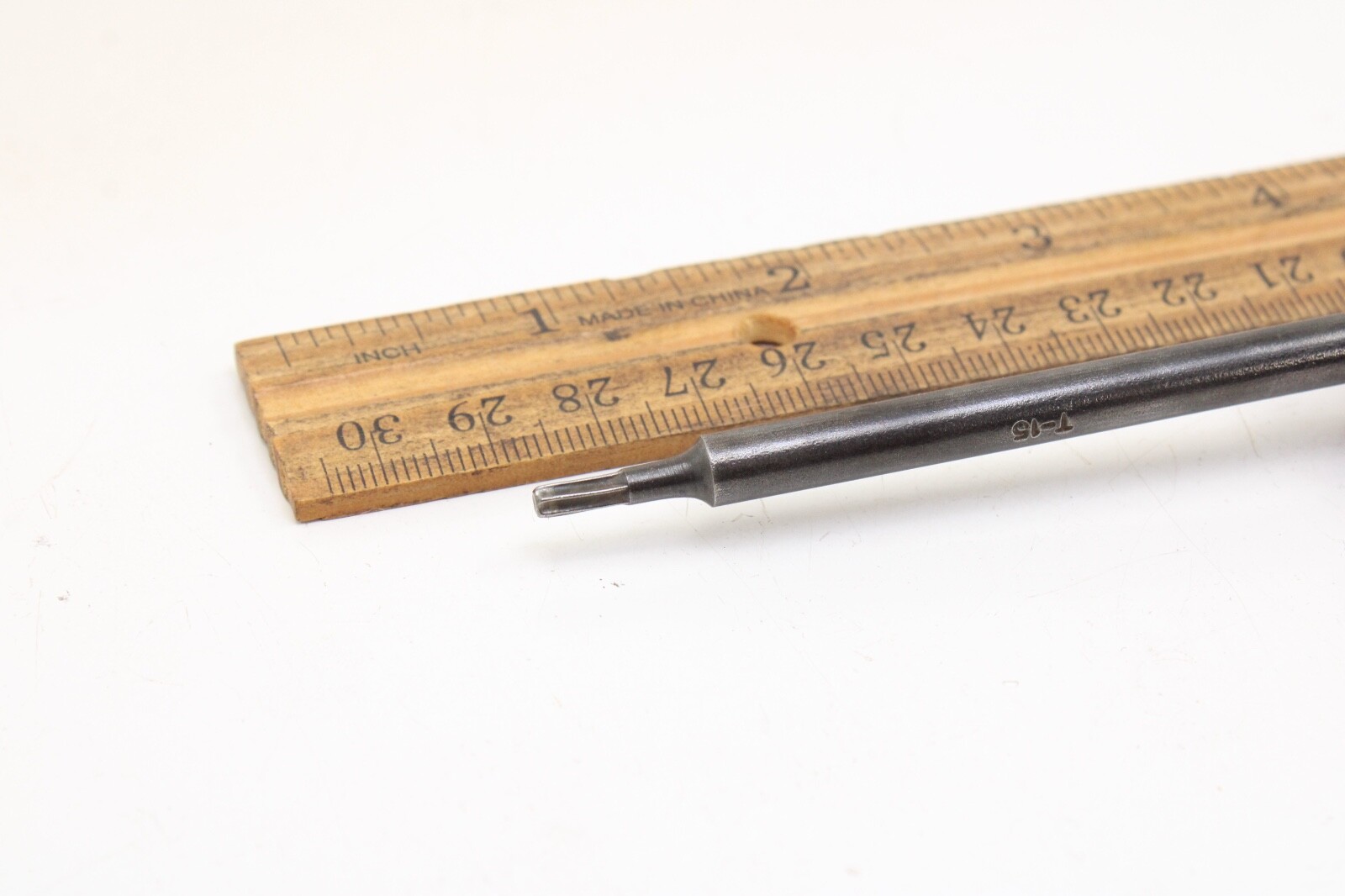 Matco Tools SDM T15 Torx 3″ Driver Burgundy Hard Handle USA