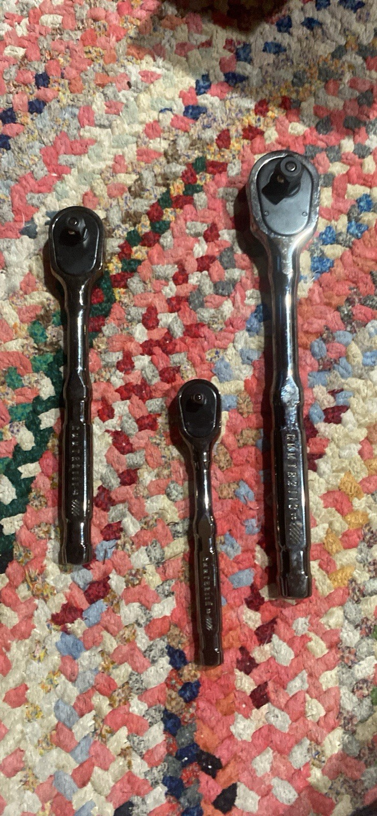 Craftsman Gunmetal Overdrive 180tooth 1/2 3/8 1/4 Ratchet Set