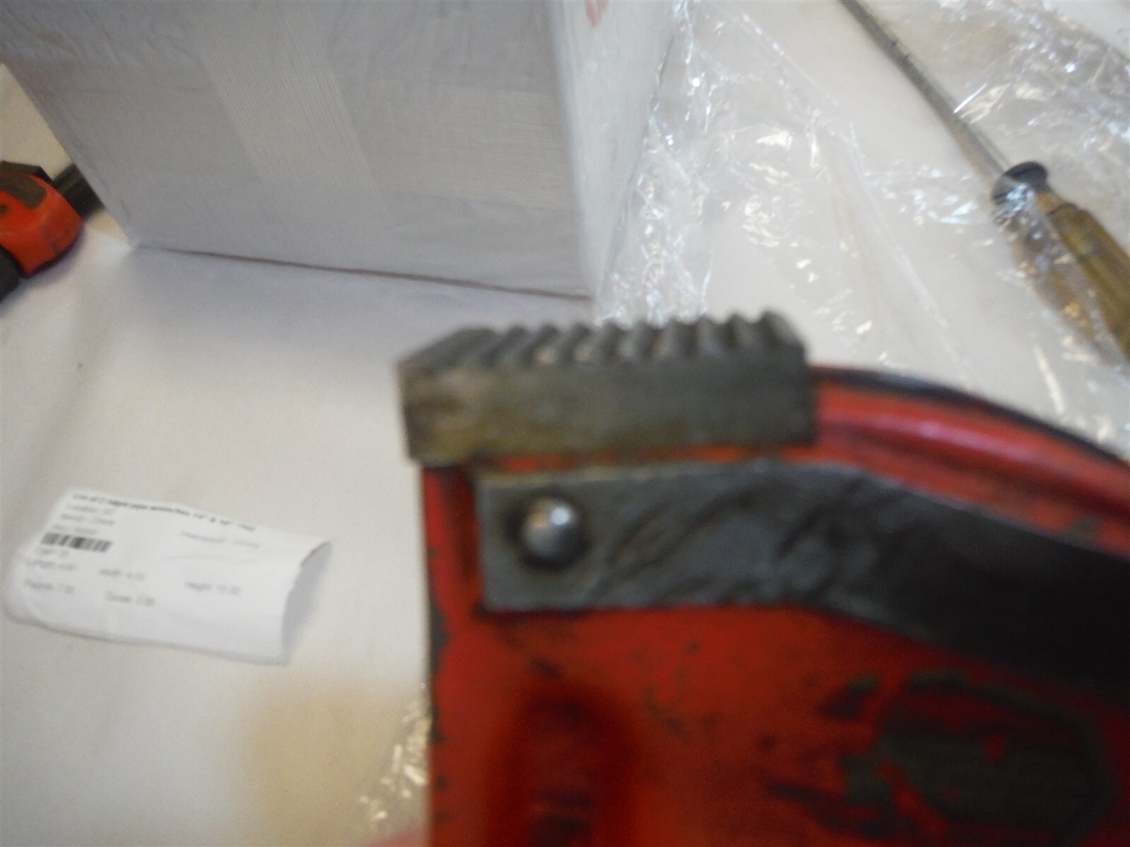 Lot of 2 ridgid pipe wrenches 14″ & 10″ *T02