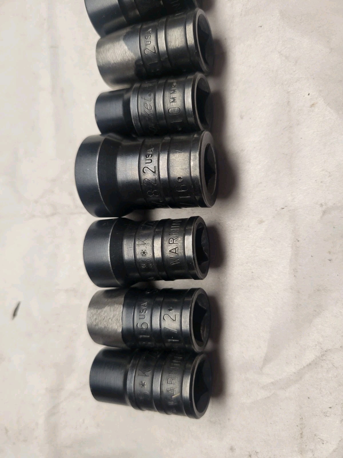 SK Tools 11 Pc 3/8” Drive Metric/SAE Turbo Socket Set For Damaged Nuts/Bolts 803