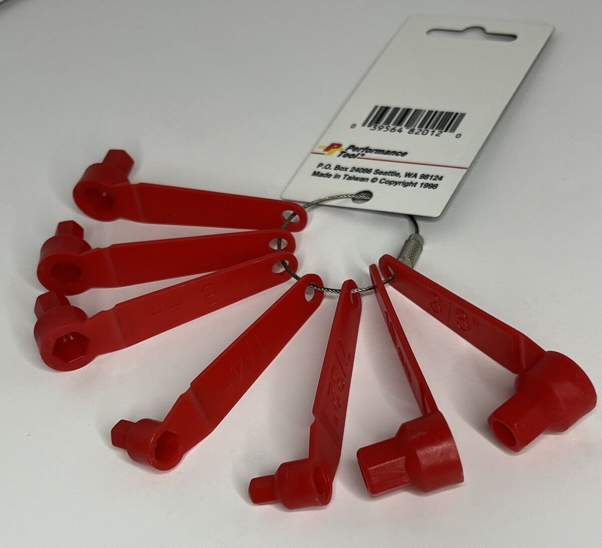Performance Tool – Brake Caliper Hex Bit Identifier Set [7 pcs] (Part # W82012)