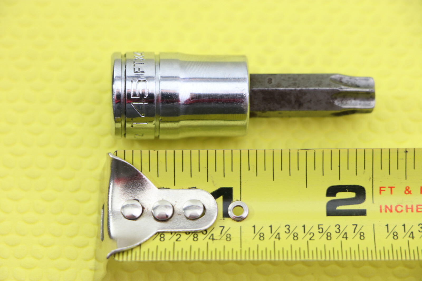 Snap-On 3/8″ Drive TORX® T45 Standard Bit Socket Driver FTX45E USA