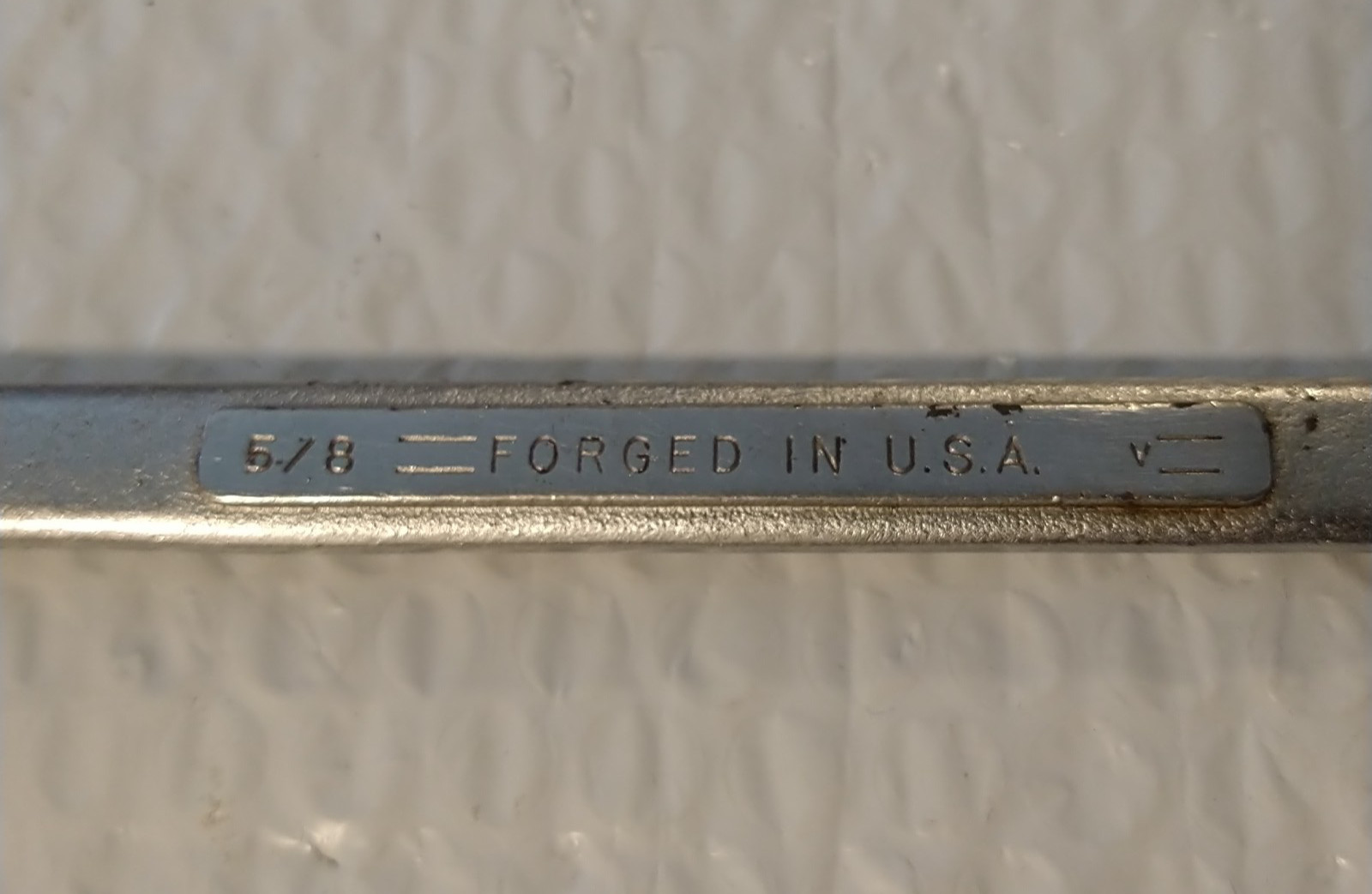 CRAFTSMAN TOOLS USA V, 5/8″ COMBINATION WRENCH, 7.75″ LONG, 12 POINT.