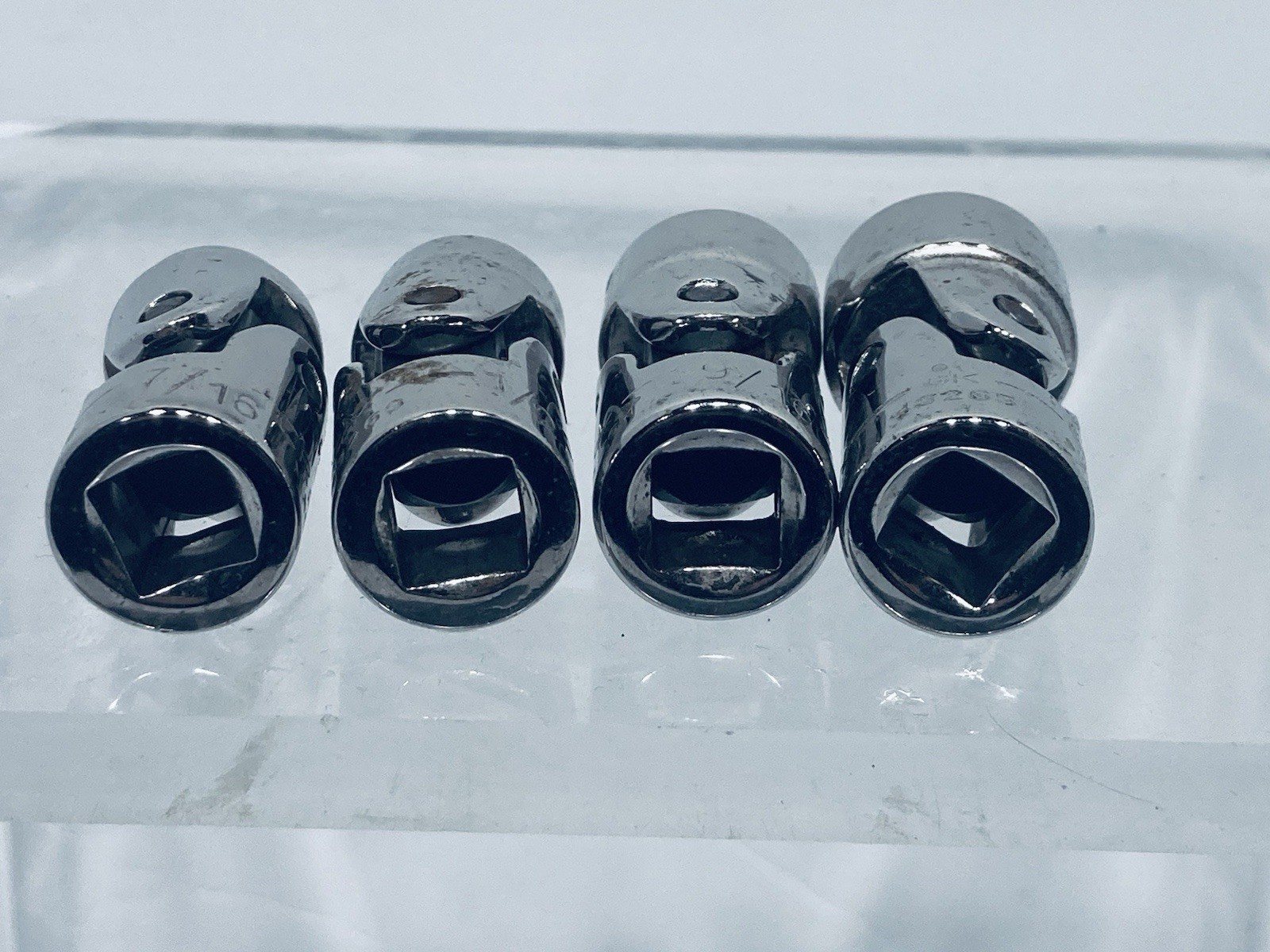 Read Craftsman 4pc Flex Socket Set 3/8 Drive USA 34445 3/8-3/4″ SAE Incomplete