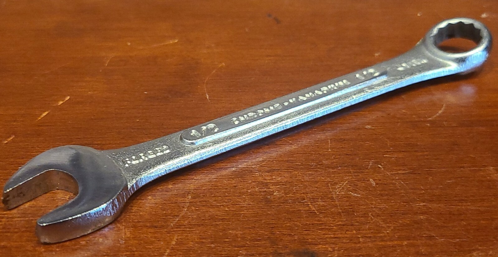 Forged Chrome Vanadium 1/2″ Open End Combination Wrench Made in India 5.5″