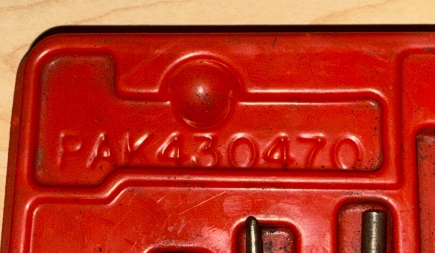 Snap On 10pc Punch And Chisel Set PAK430470