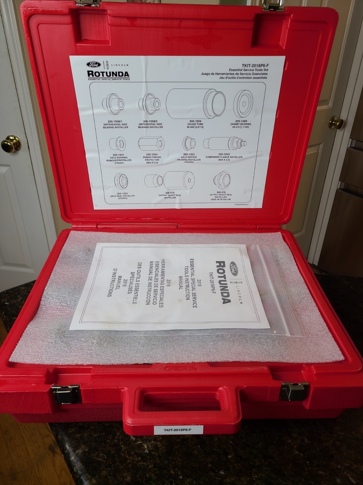 TKIT-2018P6-F Ford Rotunda Essential Service Tool Kit NEW!