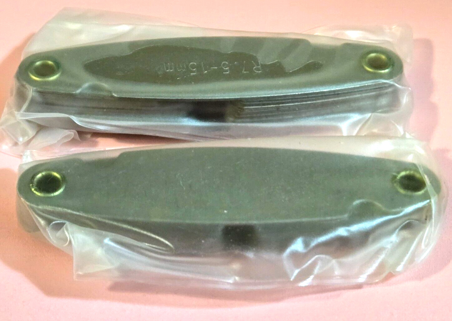 Lot Of 5 Blade Feeler Gauge Metric Spark Plug Gap Tool Asst Sizes Folding