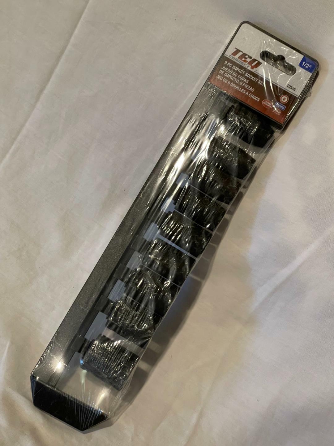TEQ Correct 9-Piece 1/2″ Drive 6-Point Impact Metric Socket Set TQ356