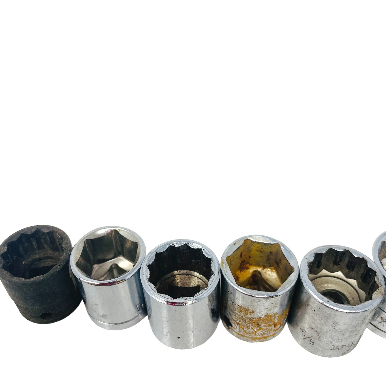 18 Pcs SK, Craftsman and Assorted 45159, 14mm 3/8 in Drive Extension, Socket Set