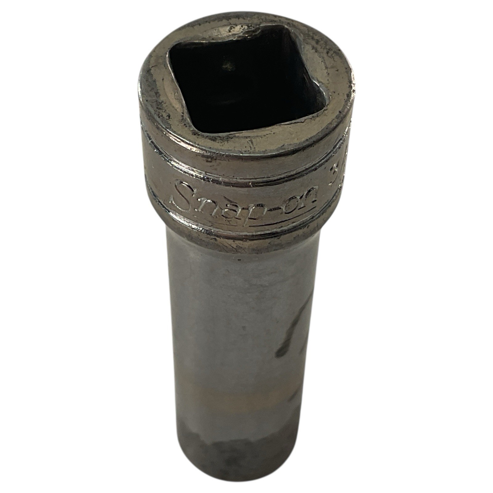 Snap-On Deep Chrome Socket SF-121 3/8″ SAE 12pt 3/8″ Drive Marks Flaking Tool