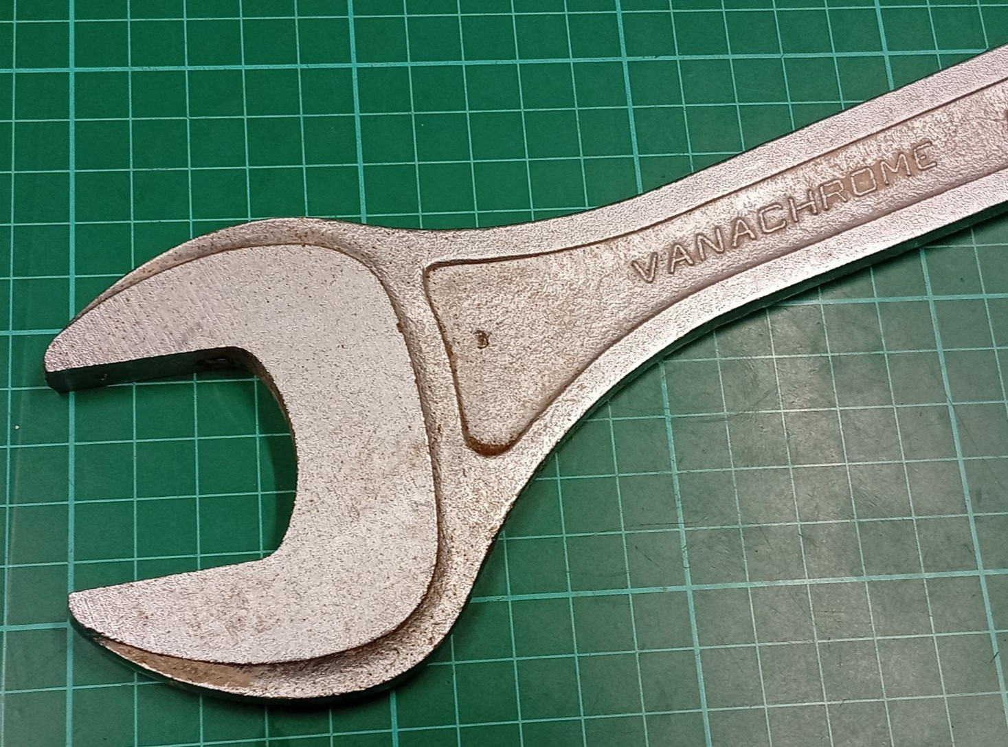 Vintage Facom No33, 36mm x 41mm Vanachrome, Open Ended Spanner, Made In France