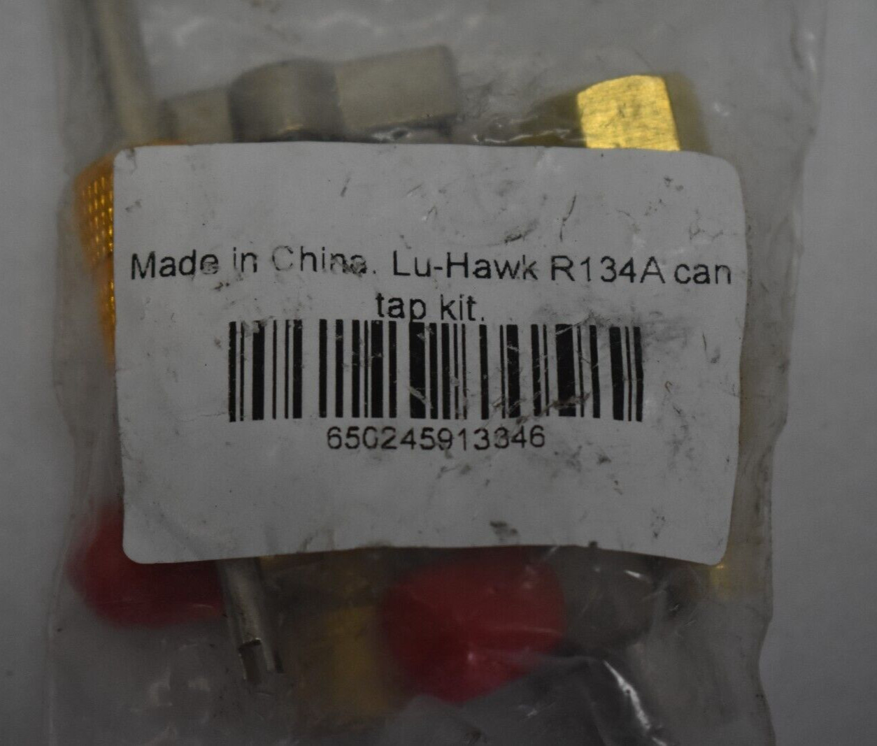 Lu-Hawk R134A Self-Sealing & Single Puncture Can Taps With Valve Core Removal