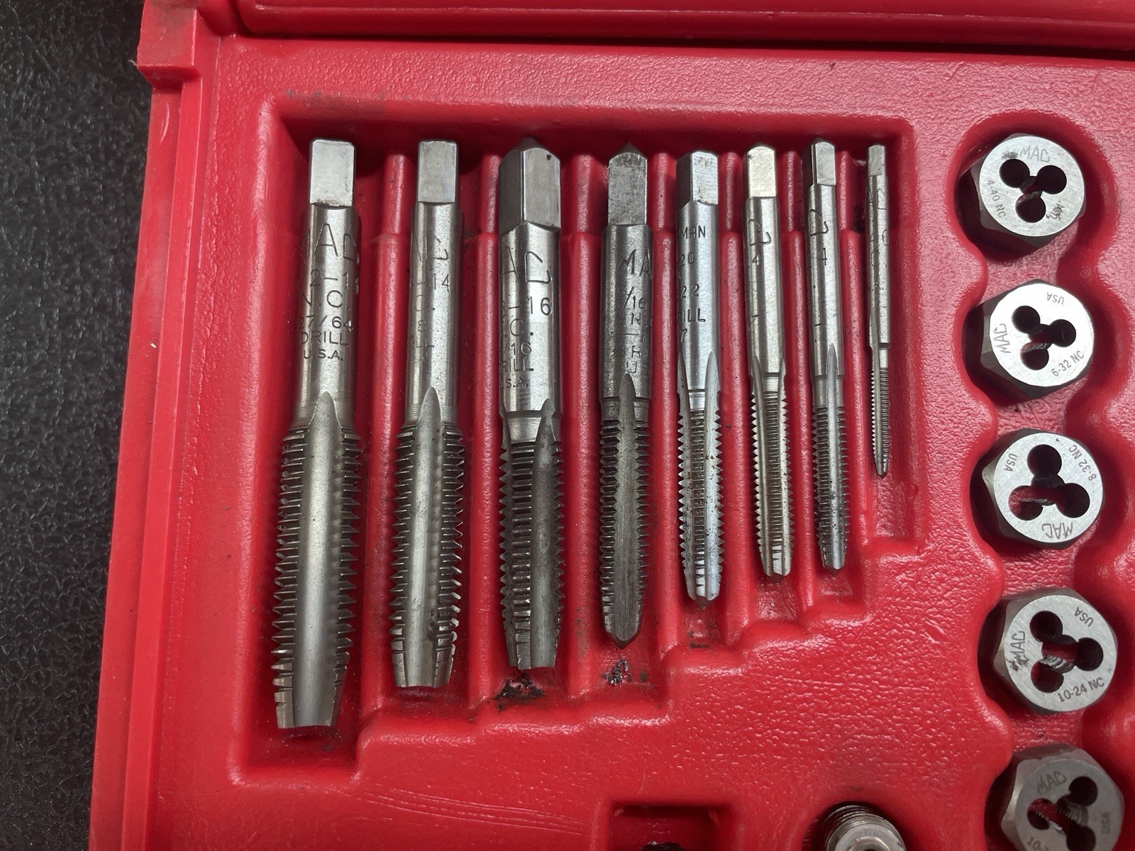 Mac Tools 76-Piece SAE Metric Tap & Die Set – USA Made