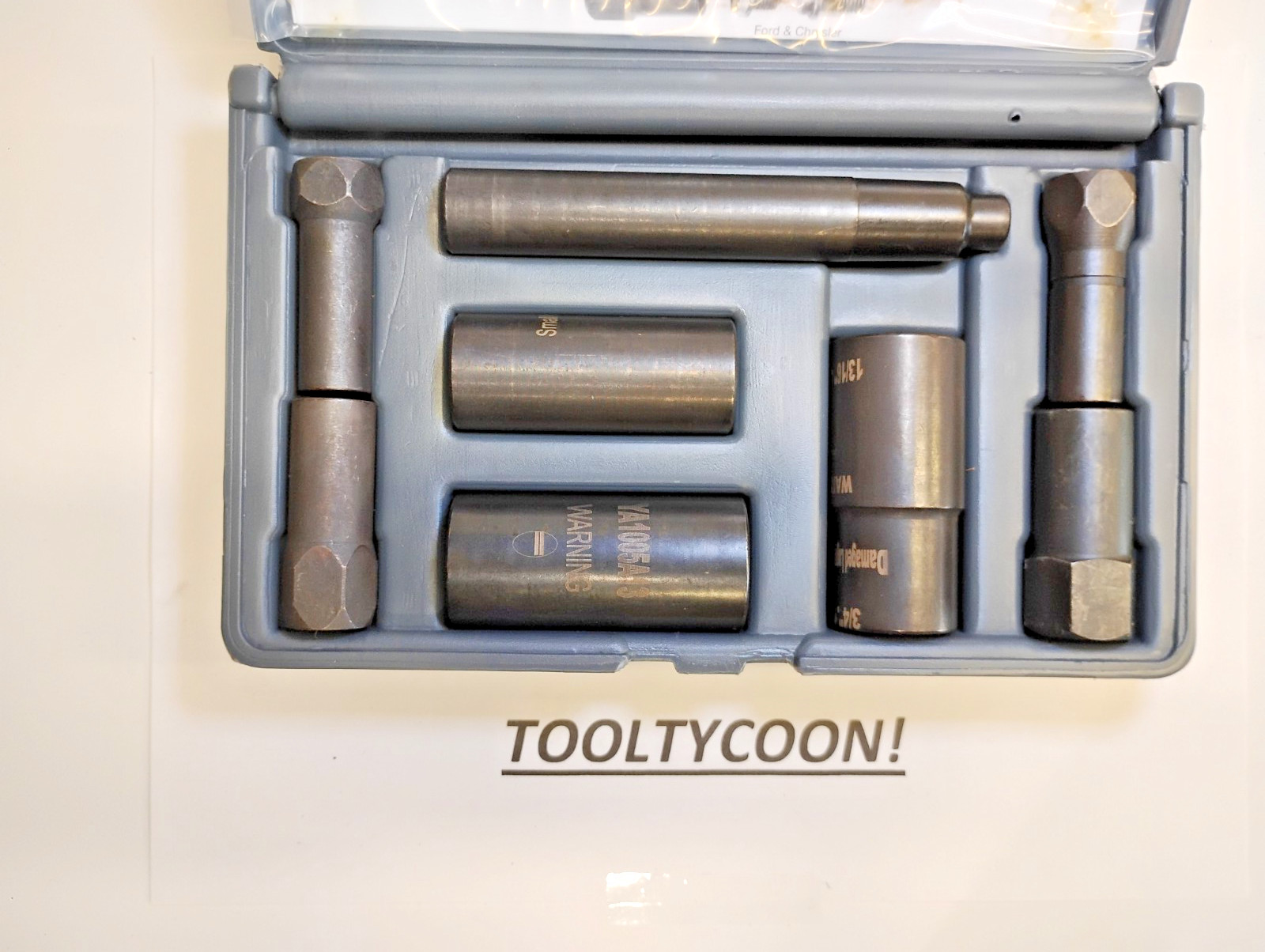 Blue Point TOOLS YA1005 Deluxe Wheel Lock and Hub Cap Removal Set