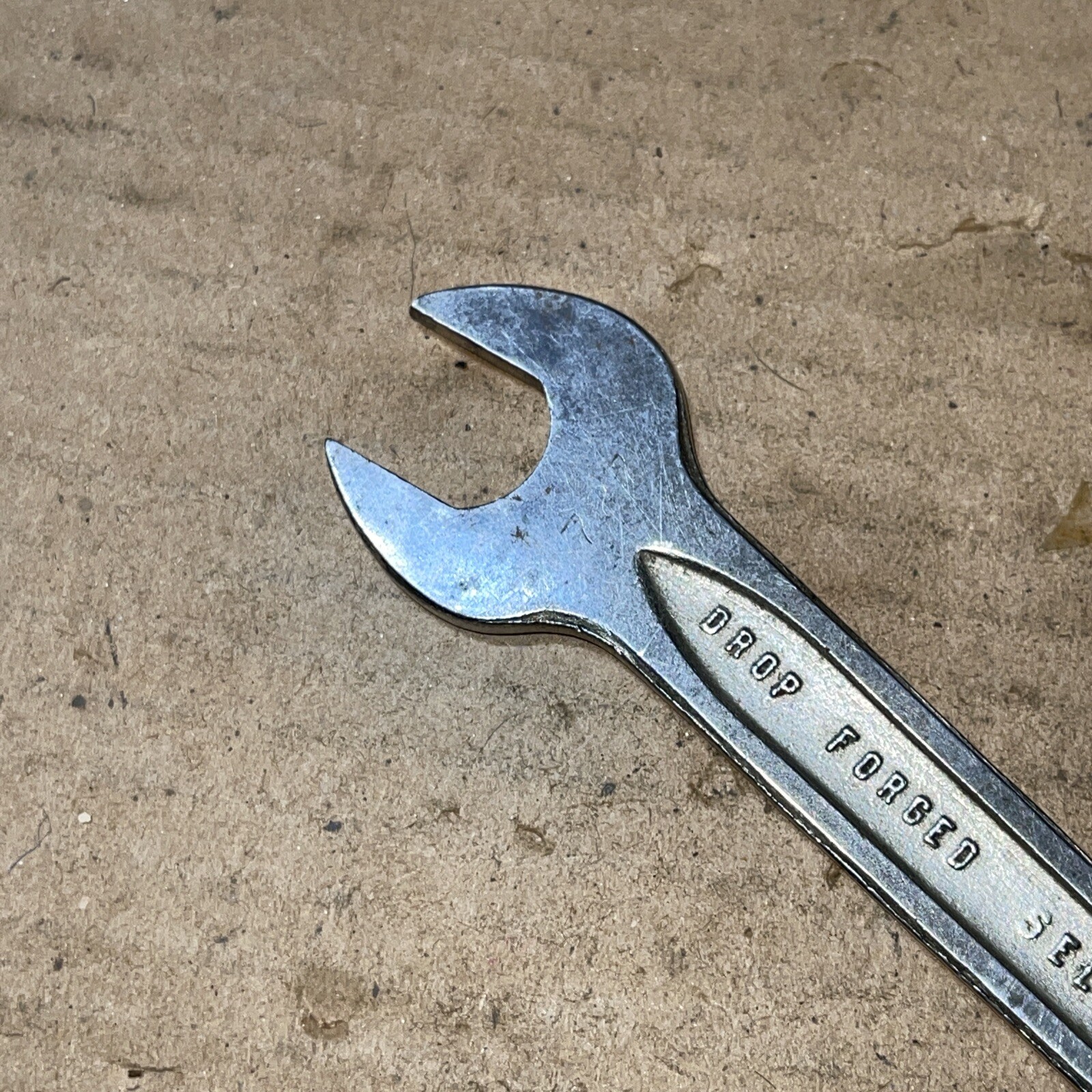 Vintage Indestro USA Select 5/8 in X 9/16 in Open Face Wrench modified Tappet