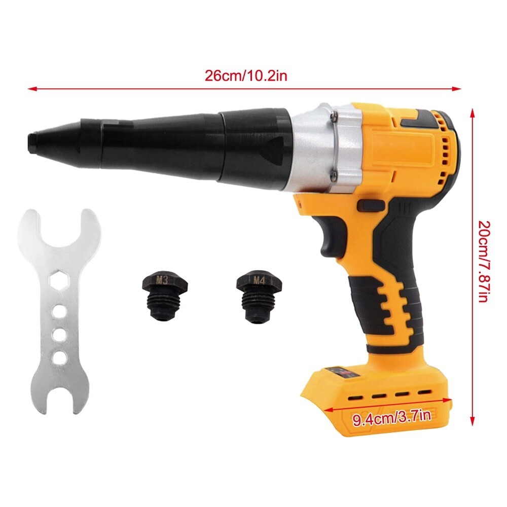 For DeWalt DCB 6.0Ah 18V 20V Battery Brushless Rivet Gun Cordless Rivet Nut Gun