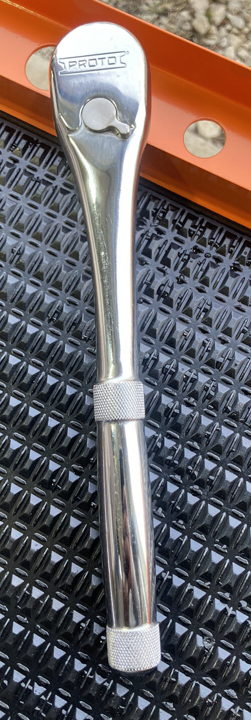 Proto 1/2” Drive Pear Head Ratchet J5449XL Chrome NEW