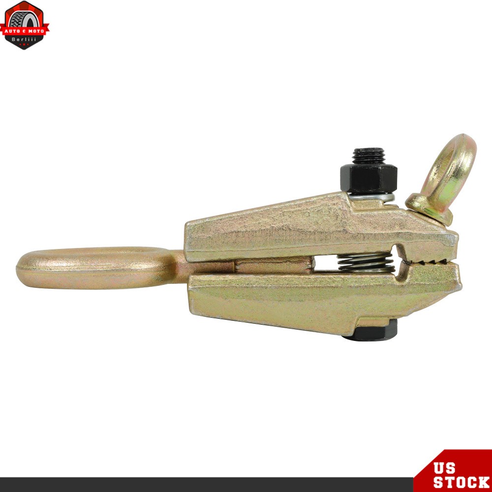 Two Way Frame Back Self-Tightening Grips Auto Body Repair Pull Clamp Tool 5 Ton