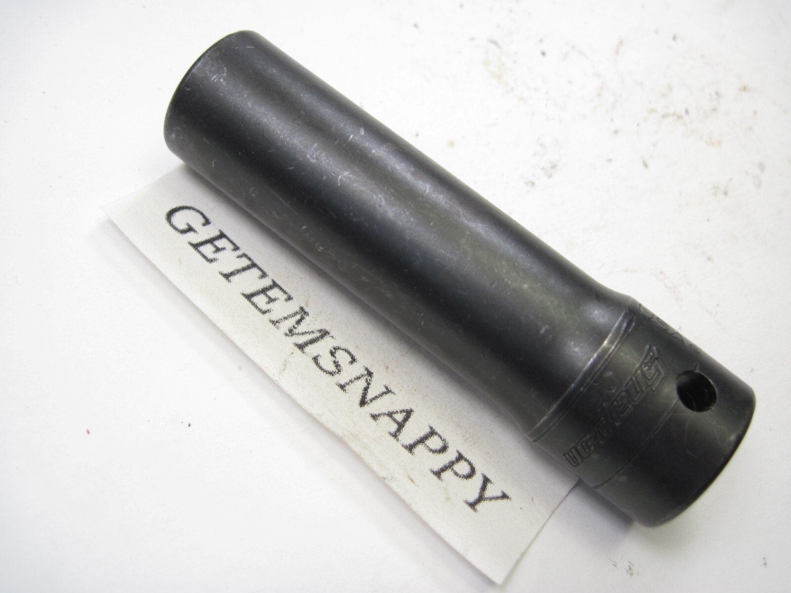 Snap On 1/2″ Drive 1/2″ Deep 6pt SAE Impact Socket SIM160A NICE