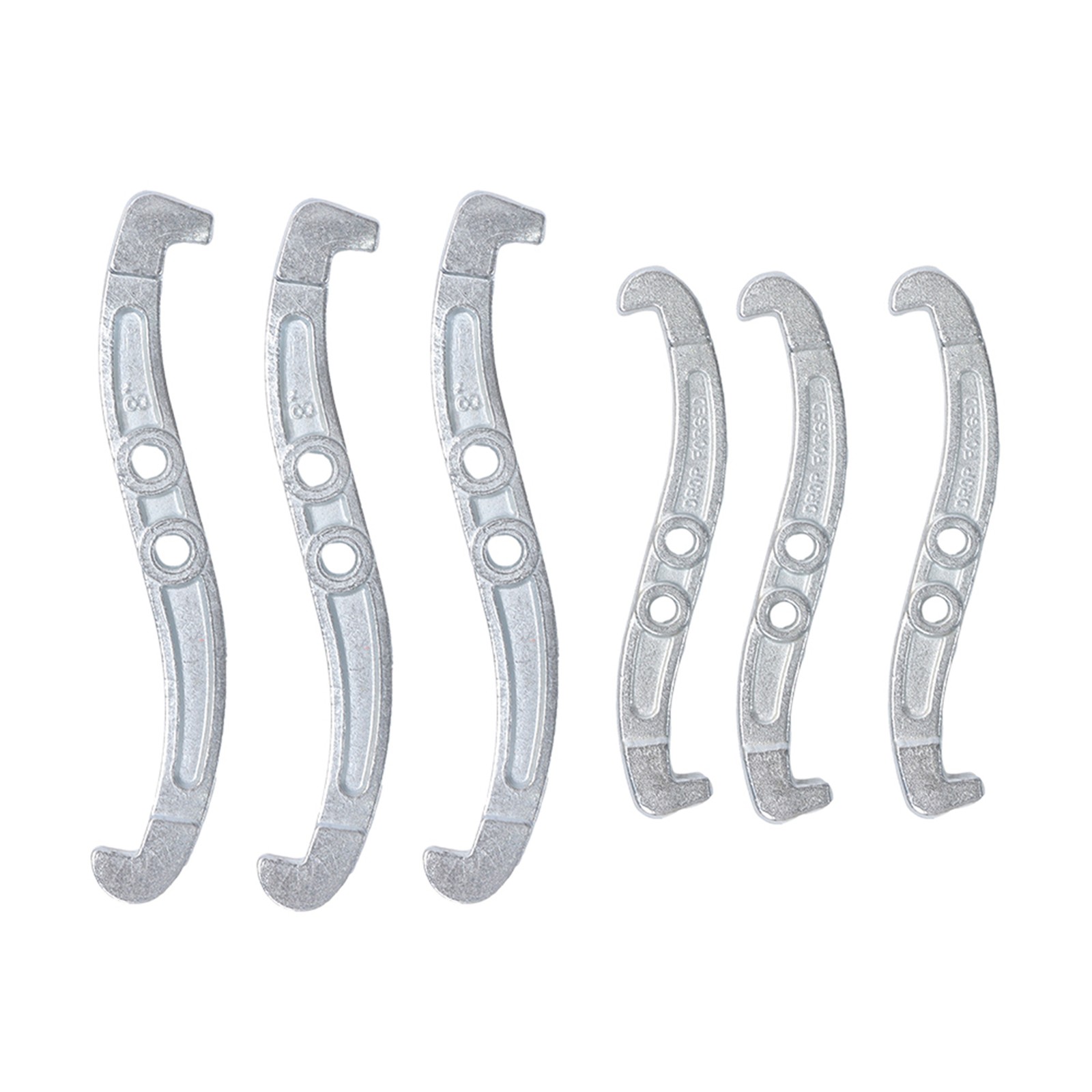4 Pieces 3 Jaw Gear Puller Set Gear Bearing Race Pull Tool Kit 3″ 4″ 6″ 8″