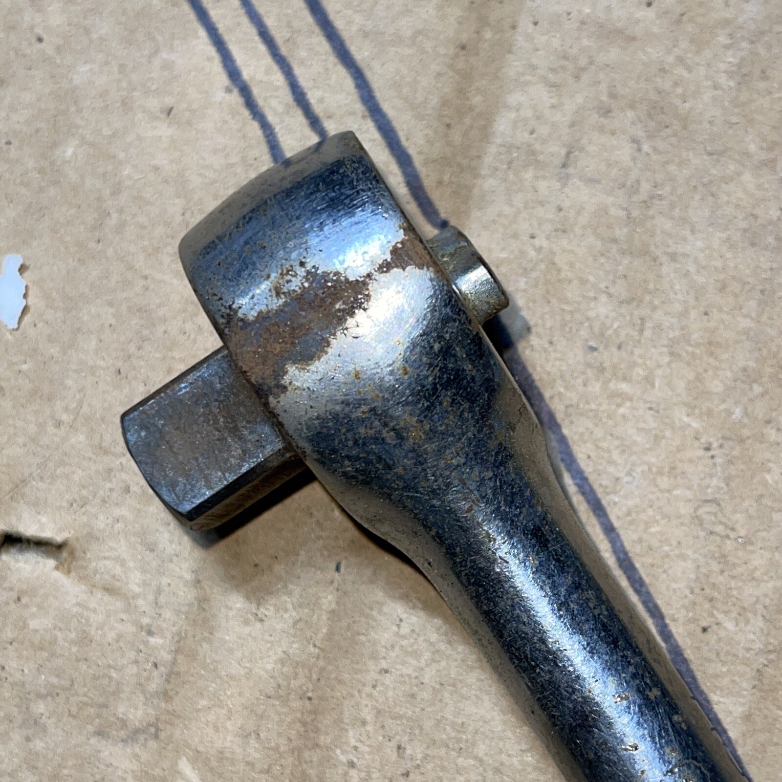 Vintage Husky USA CS 43 1/2 Drive Reversible Socket Ratchet Working CS43 1/2″