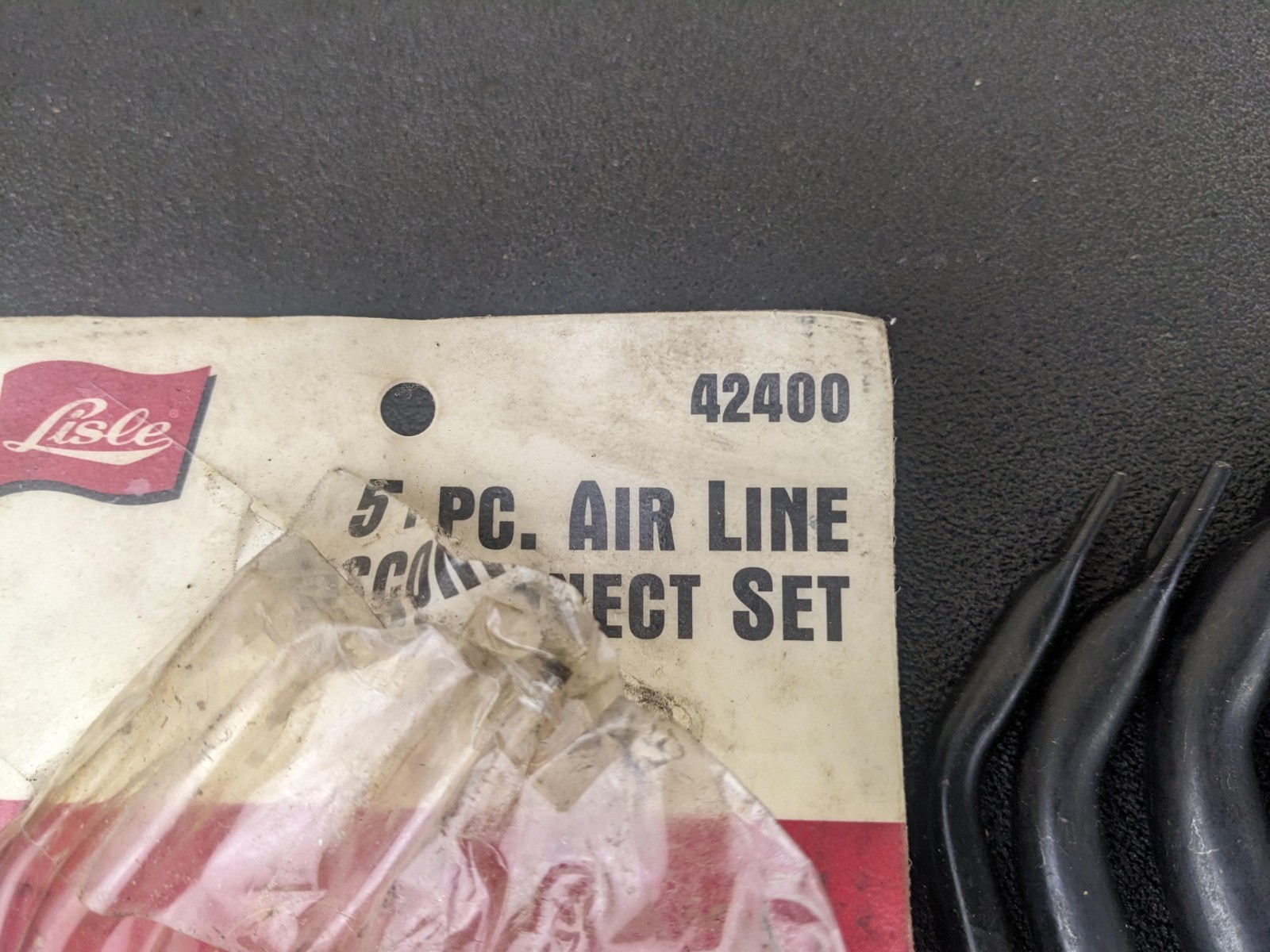 #bm776 Lisle 42400 4 Piece Air Line Disconnect Set for Truck air Systems